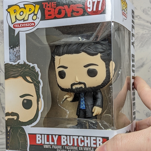 Funko Pop The Boys Billy Butcher (Bloody) 977 MIB, Exclusive - Picture 2 of 7